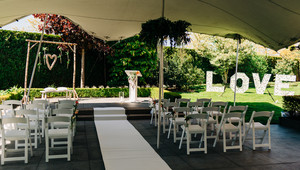 Bruiloft tuin Hotel Ridderkerk